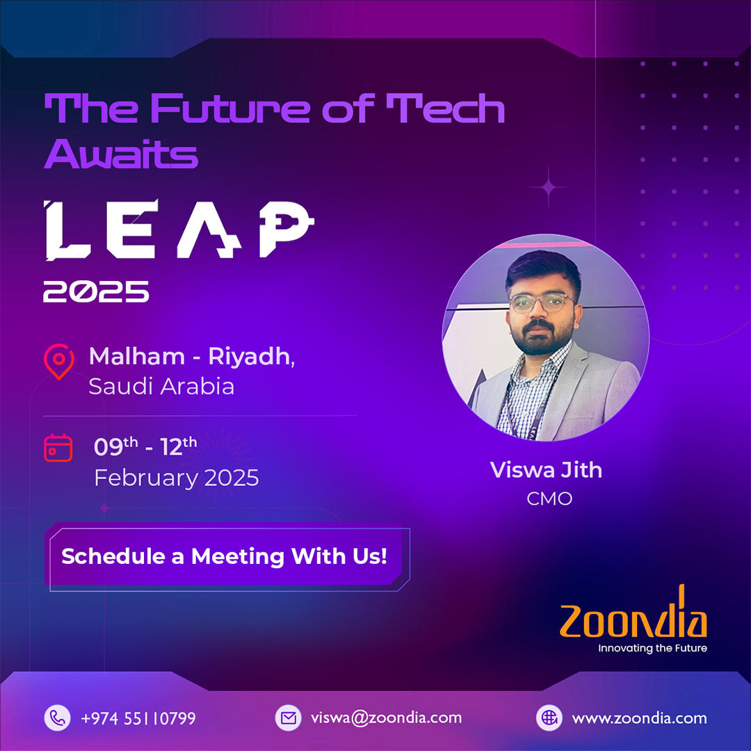 Zoondia attending LEAP 2025